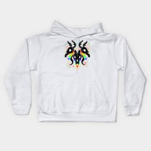 3 Headed Skulls Kids Hoodie